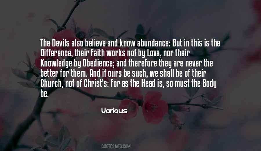 Quotes About Love And Obedience #101240