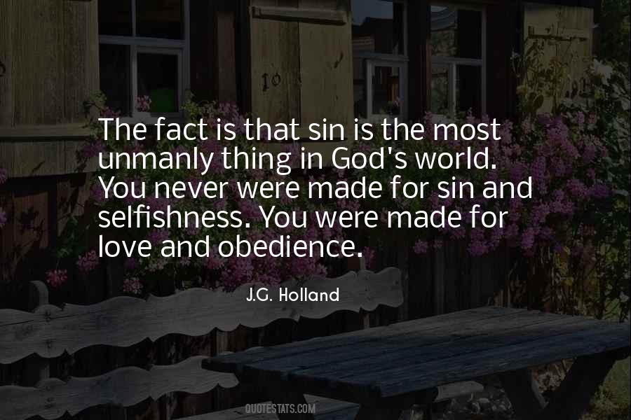 Quotes About Love And Obedience #1384742
