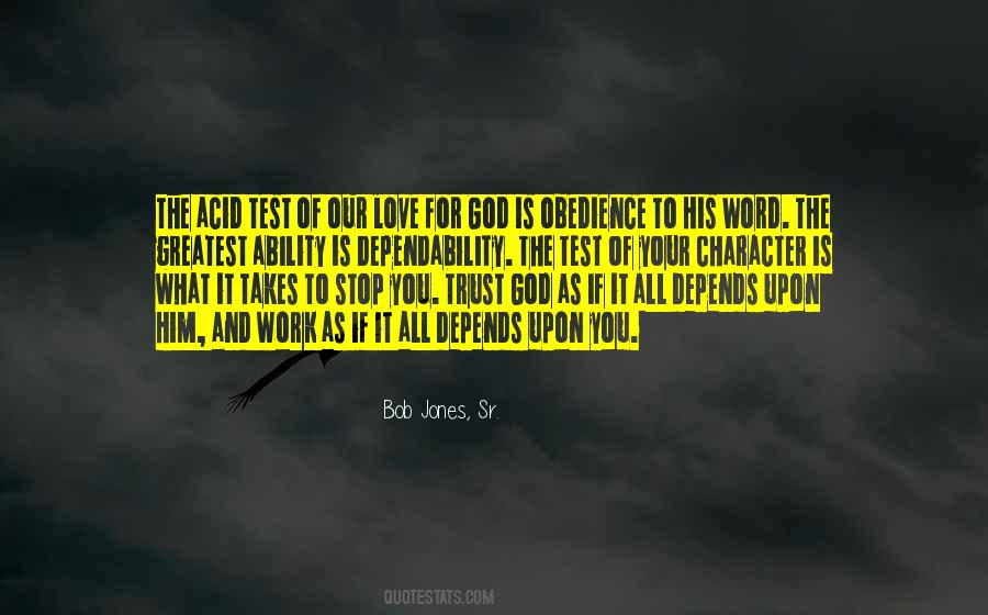 Quotes About Love And Obedience #1652101