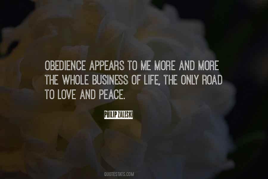 Quotes About Love And Obedience #1665258
