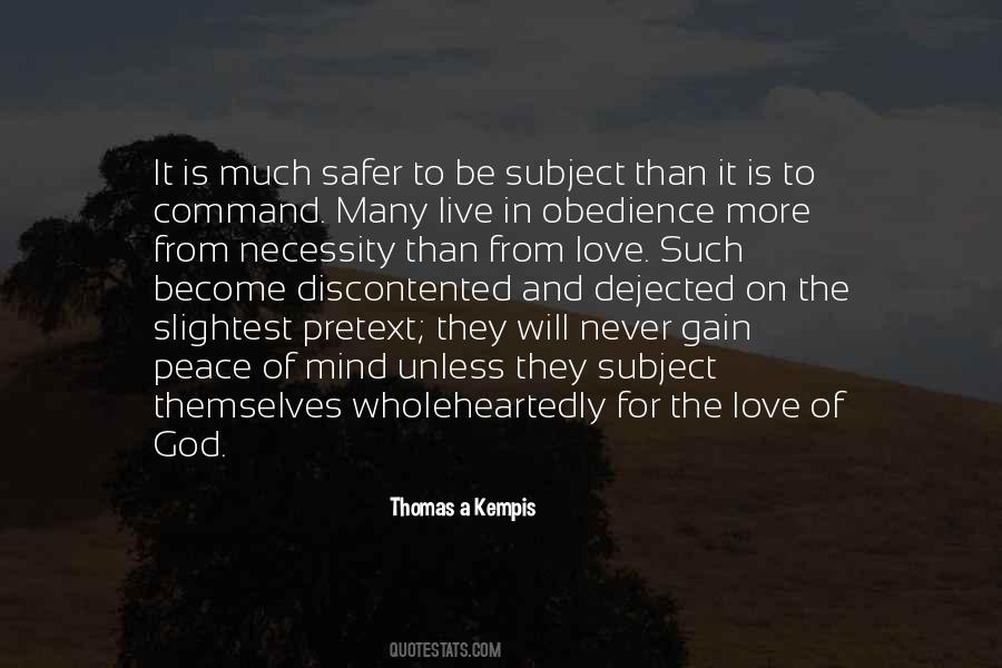 Quotes About Love And Obedience #1836520