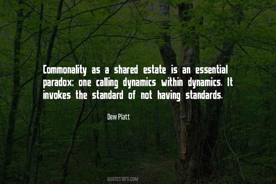 Quotes About Commonality #1102997