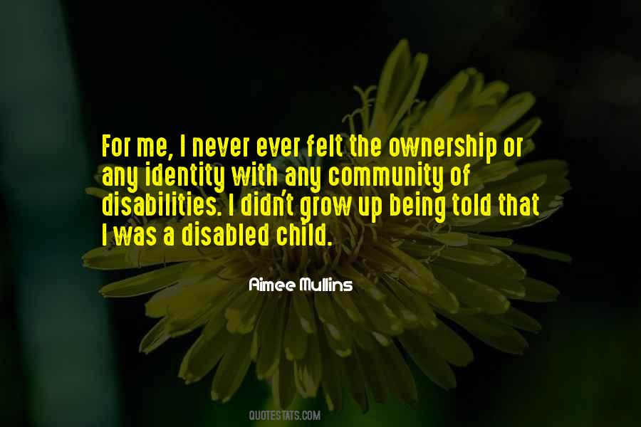 Quotes About Having A Disabled Child #356510