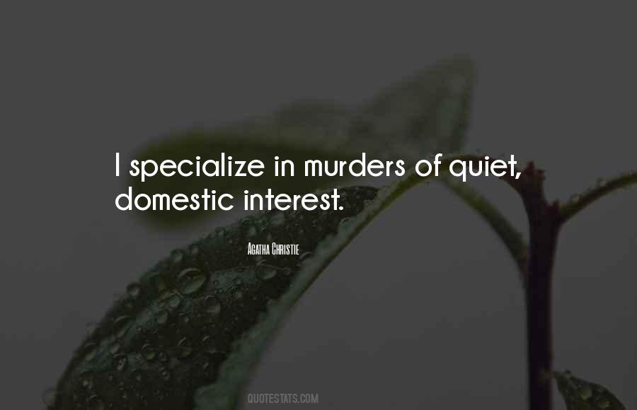 Quotes About Murders #1321065