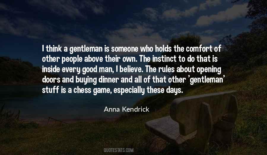 Quotes About Gentleman Rules #1751377