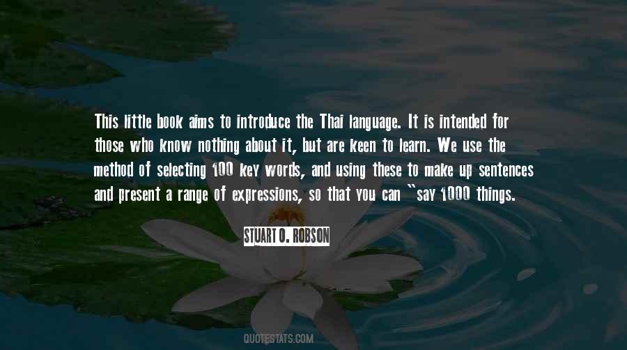 Quotes About Thai #529282