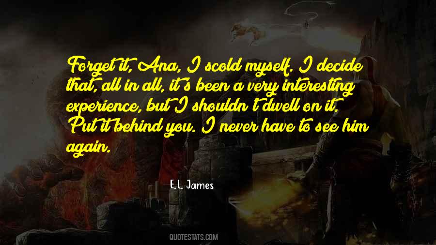 Scold Me Quotes #149626