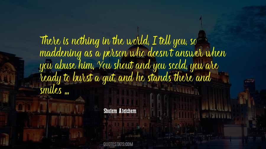 Scold Me Quotes #394022