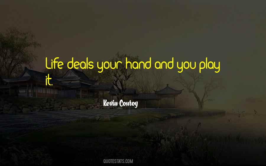 Your Hand Quotes #1239789