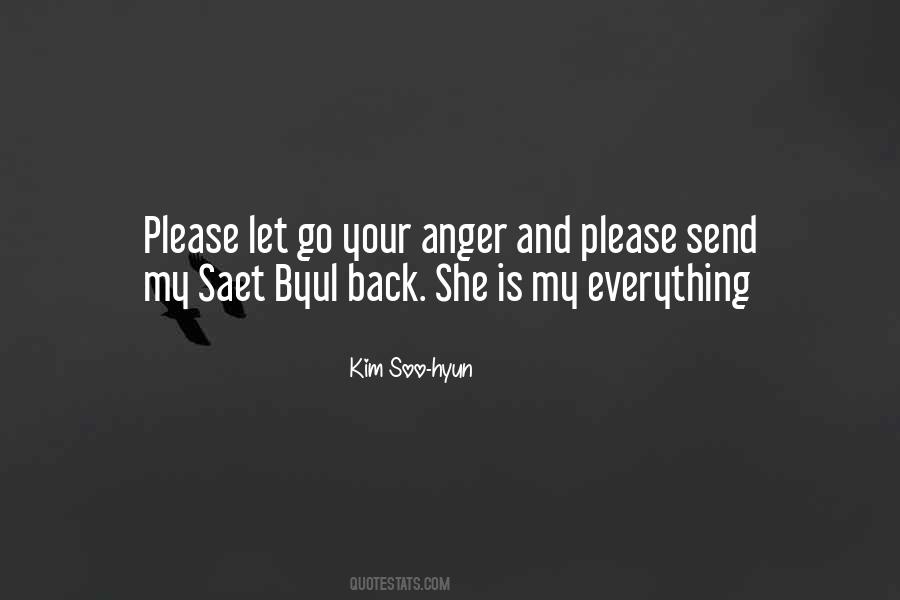 Quotes About Letting Go Of Anger #1228611