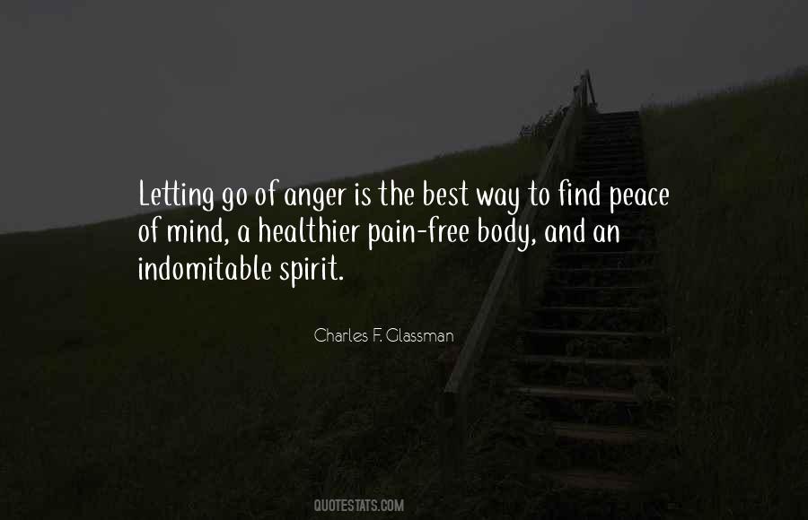 Quotes About Letting Go Of Anger #72167