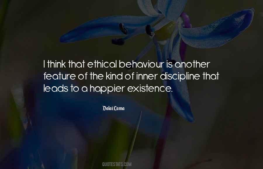 Quotes About Behaviour #1200372