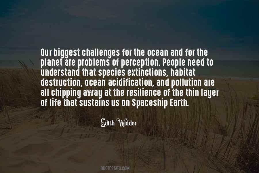 Quotes About Ocean Acidification #752943