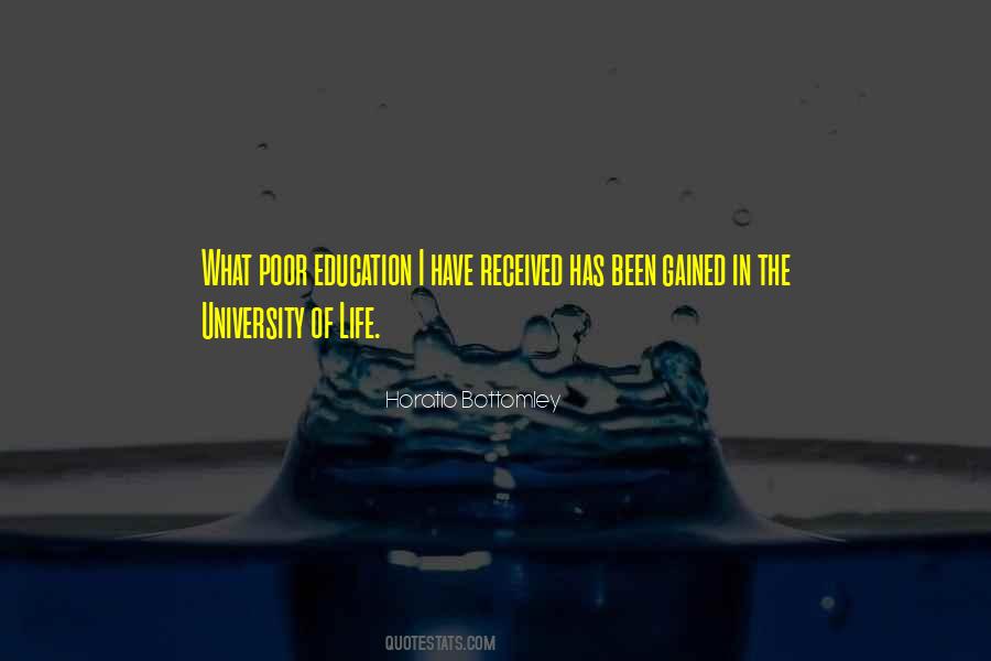 Quotes About Poor Education #1297883