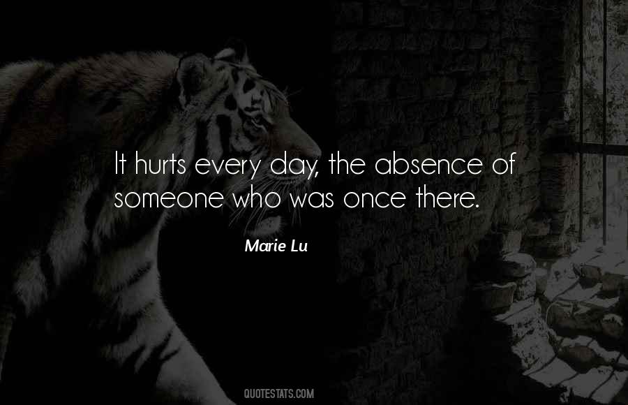 Quotes About Absence Of Someone #1275155