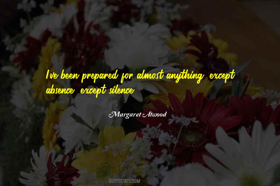 Quotes About Absence Of Someone #15028