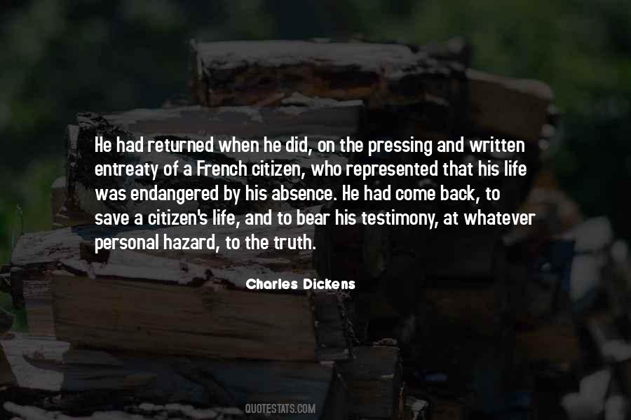 Quotes About Absence Of Someone #56923