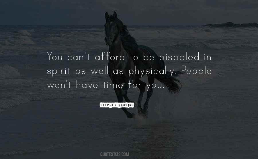 Quotes About Physically Disabled #961723