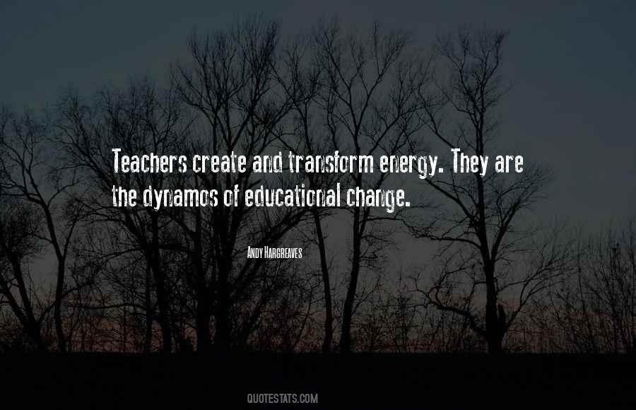 Change Energy Quotes #9274