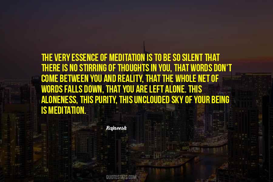 Quotes About Being Alone With Your Thoughts #586570