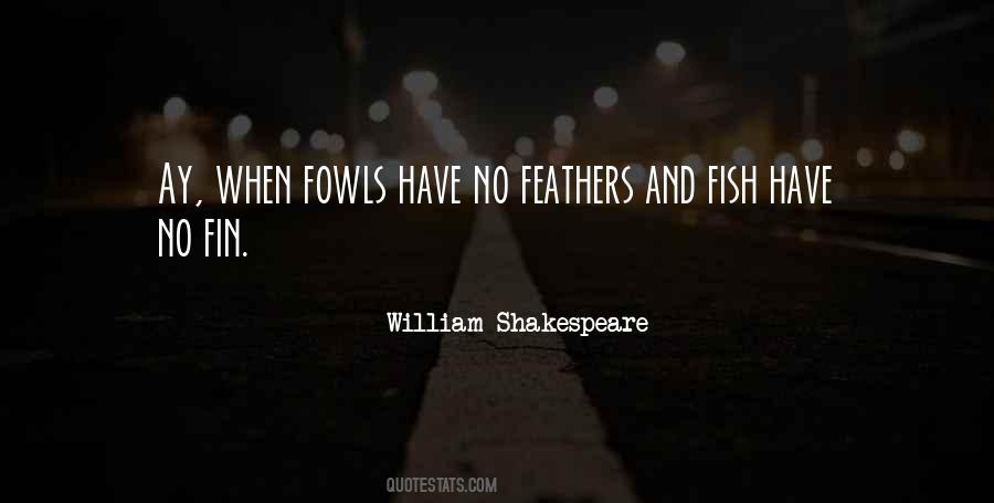 Quotes About Fowls #612517