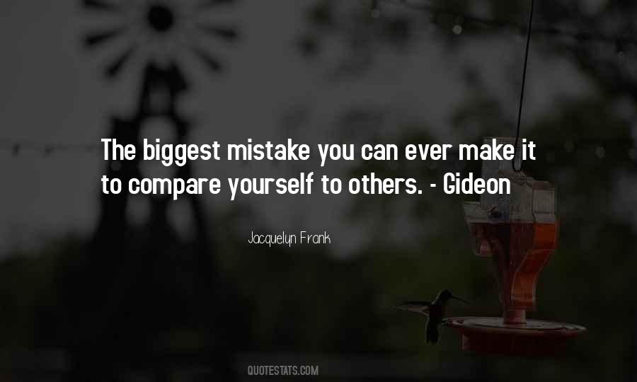 Quotes About Comparing Yourself To Others #152524