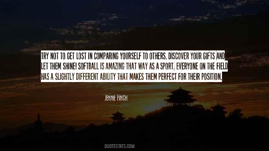 Quotes About Comparing Yourself To Others #232142