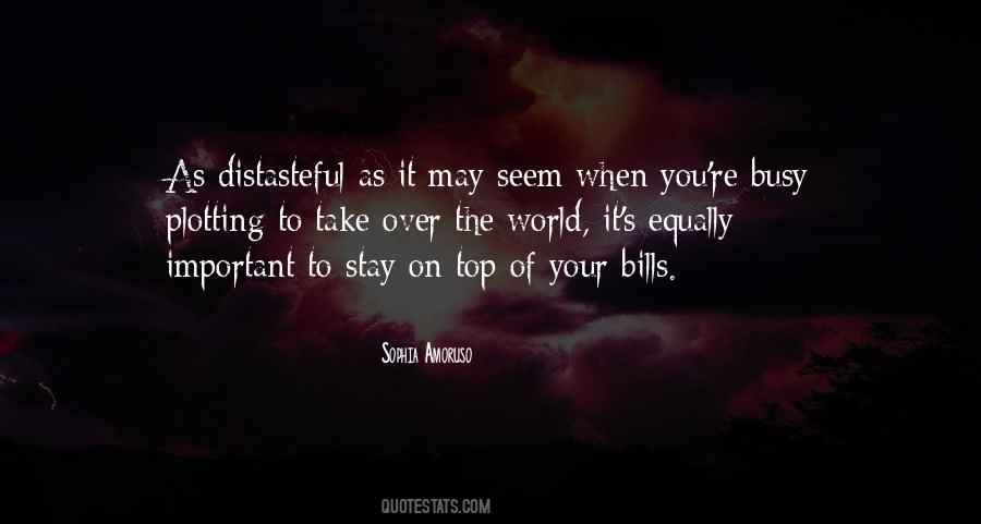 Quotes About Bills #1199692