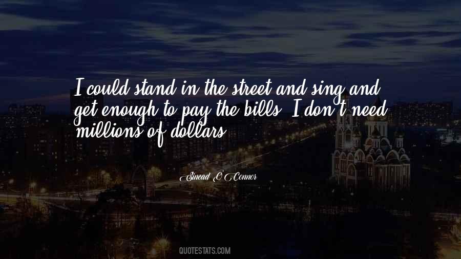 Quotes About Bills #1209566
