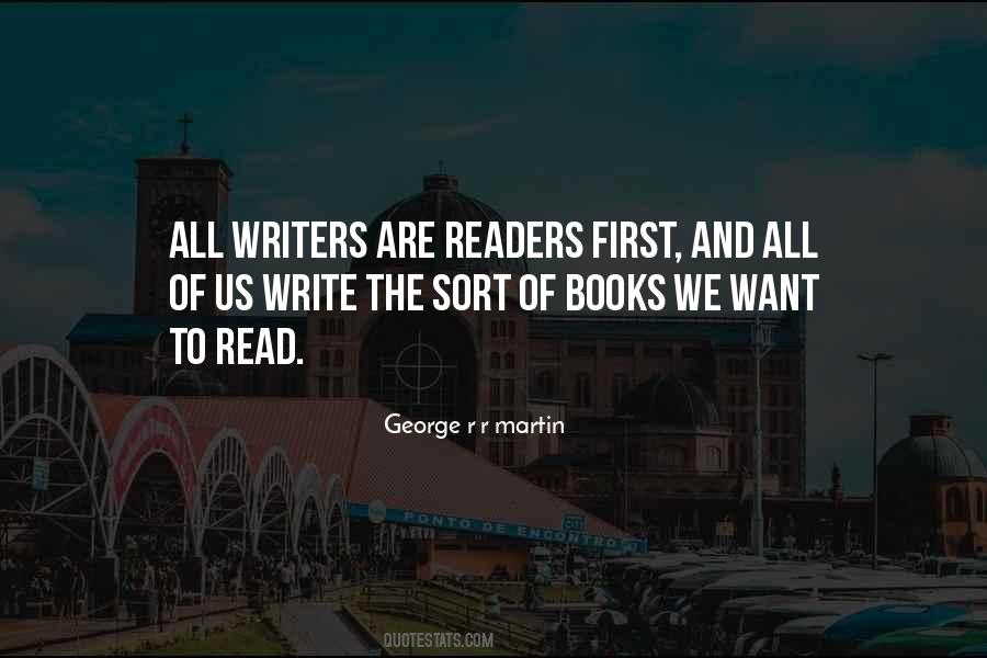 Quotes About Readers Of Books #108828