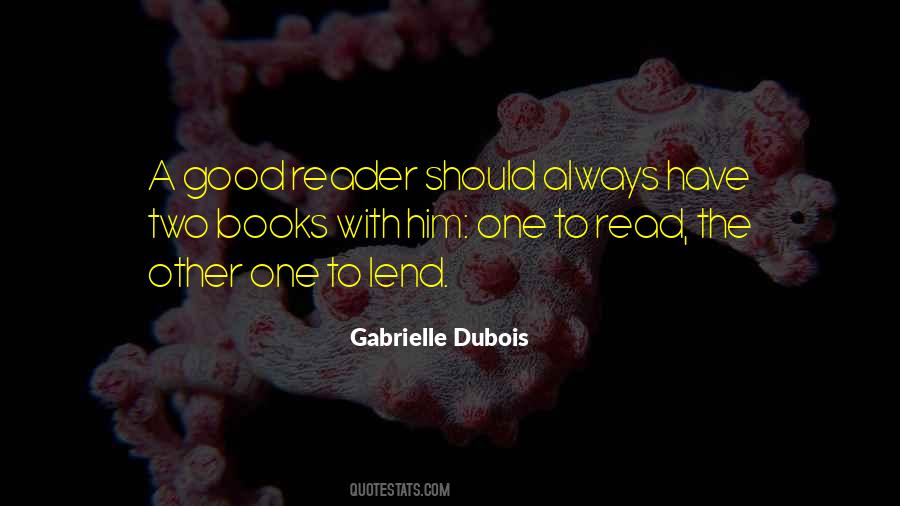 Quotes About Readers Of Books #174341