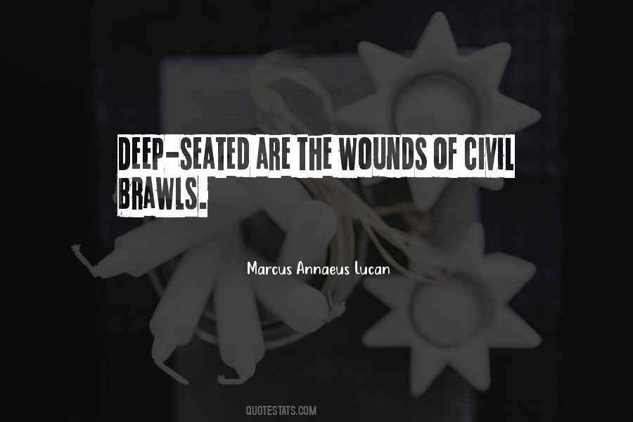 Deep Wounds Quotes #1814629