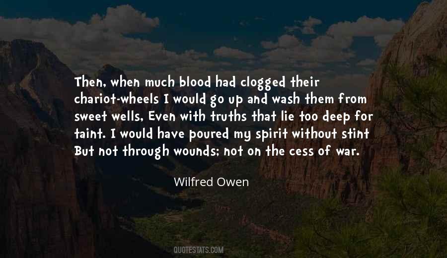 Deep Wounds Quotes #266927