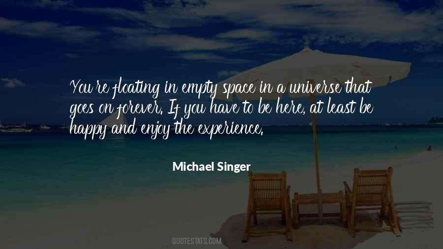 Quotes About Empty Space #1283254