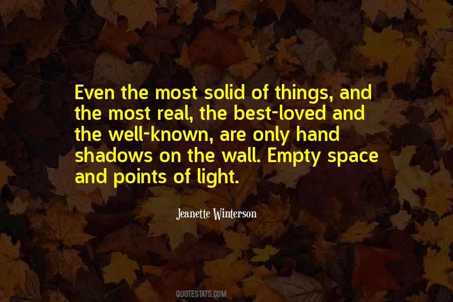 Quotes About Empty Space #1519713