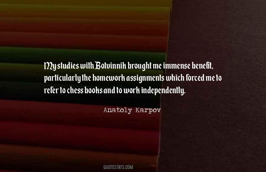 Karpov Chess Quotes #1514528