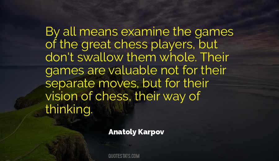 Karpov Chess Quotes #592473