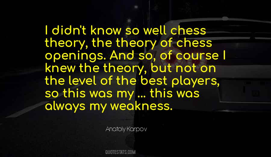 Karpov Chess Quotes #748817