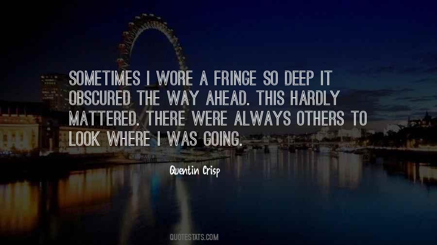 So Crisp Quotes #1009882