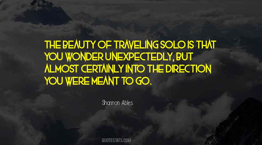 Direction Of Your Destiny Quotes #710269
