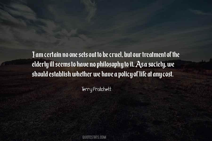 Quotes About Cruel Society #1216473