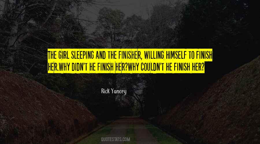 The Finisher Quotes #945009