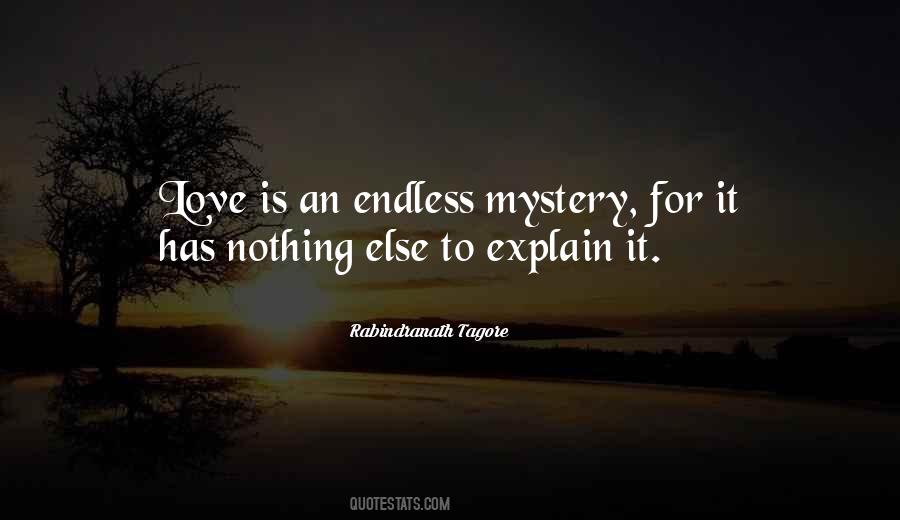 Love Mystery Quotes #313703