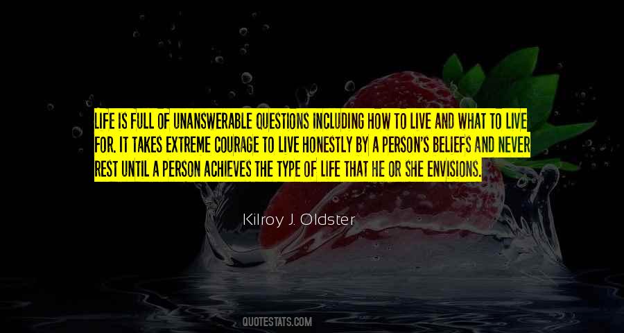 Quotes About The Unanswerable #1188050