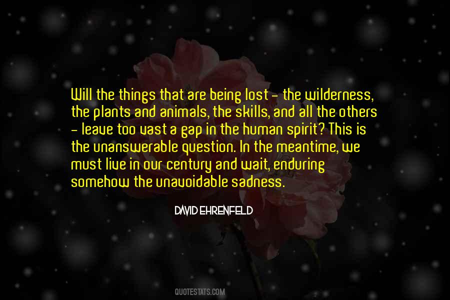 Quotes About The Unanswerable #190608