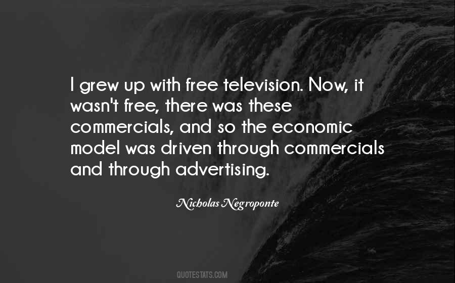 Quotes About Television Commercials #1039871