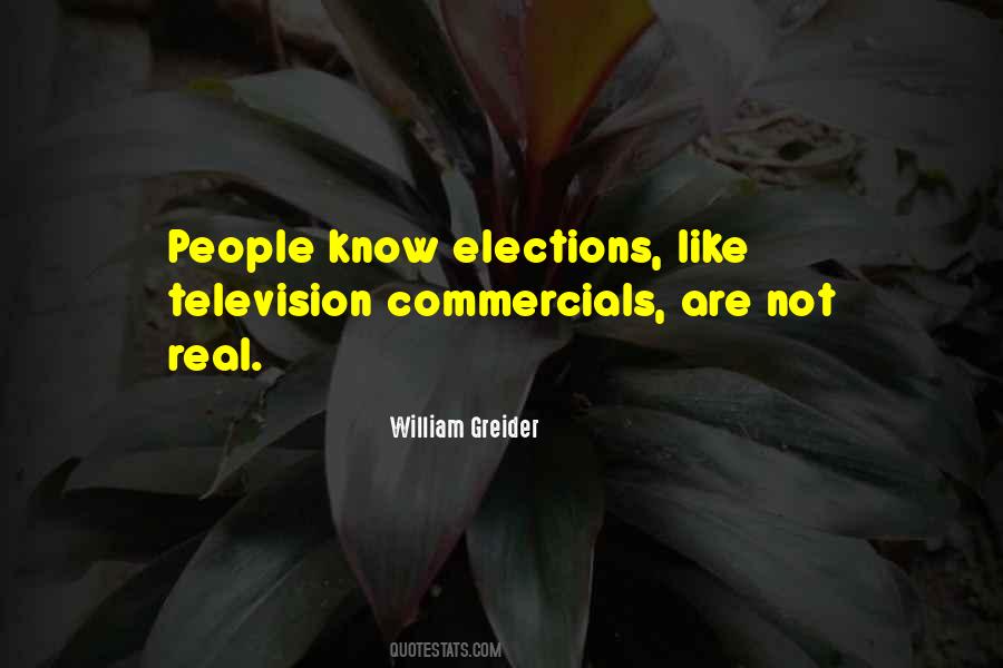 Quotes About Television Commercials #141430