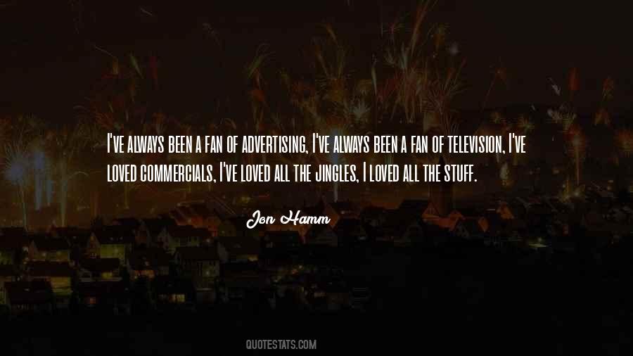 Quotes About Television Commercials #1518337