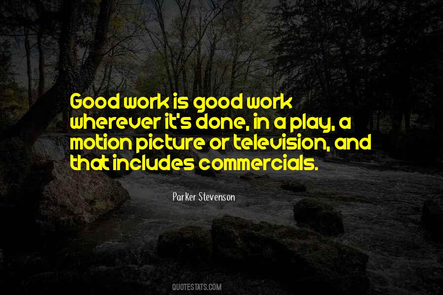 Quotes About Television Commercials #419746