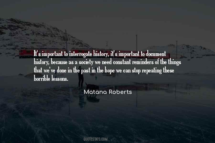 Lessons Of The Past Quotes #1291559